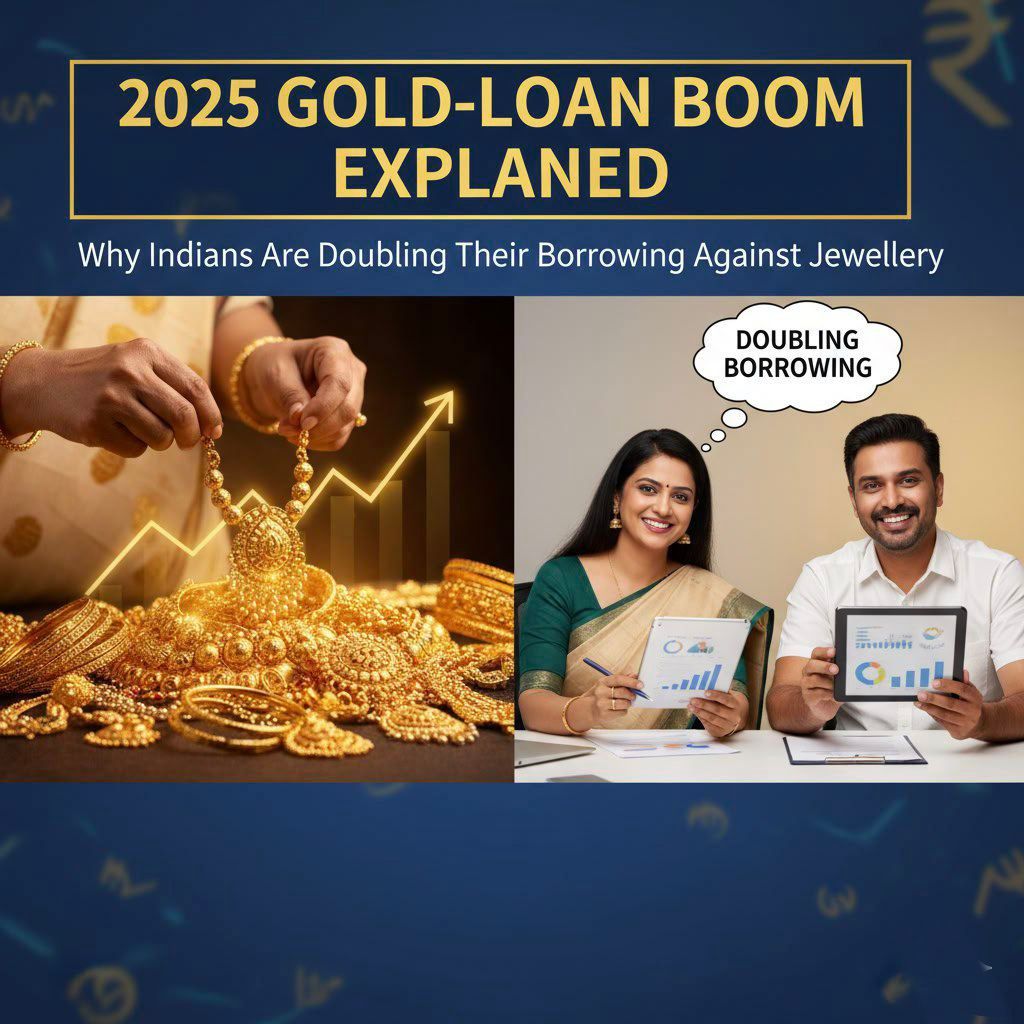 2025 Gold Loan Boom Explained: Why Indians Are Doubling Their Borrowing Against Jewellery
