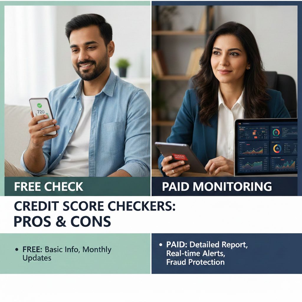 Free vs Paid Credit Score Checkers: Pros, Cons & Which One You Need
